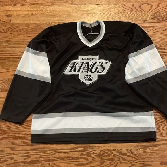 Hockey Jersey Vintage 90s CCM Los Angeles KingsBlack xl mens